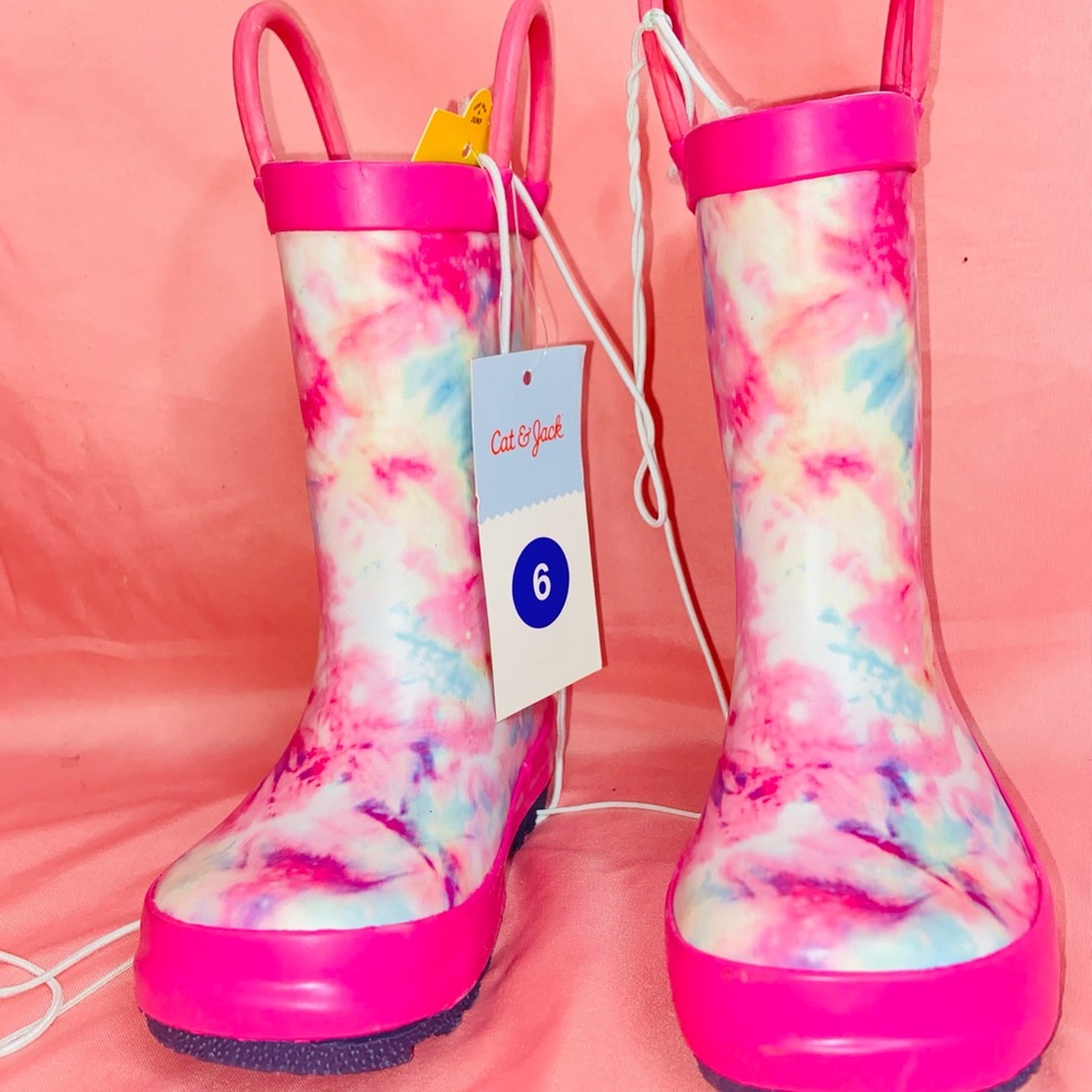Brand New Cat & Jack Kids Rain Boots